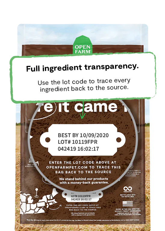 Open Farm | Pasture Raised Lamb & Ancient Grains | Dry Dog Food Near Me Toronto | ARMOR THE POOCH